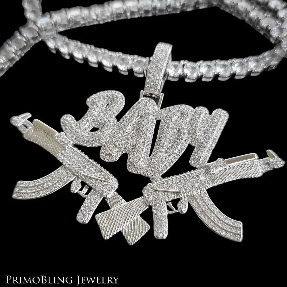 Baby Gun Tennis Necklace
